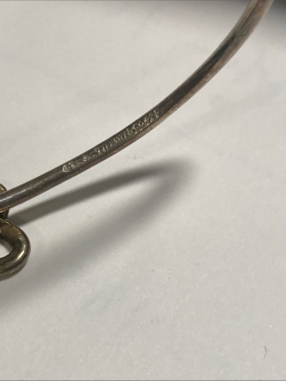 Tiffany & Co. Sterling Silver Celtic Knot Bangle - Picture 4 of 8